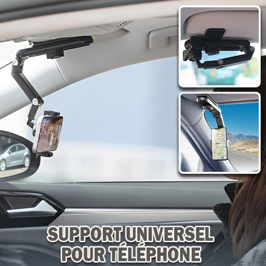 Support téléphone 1080° d'auto Multifunctional Ad: La Révolution du Confort en Voiture